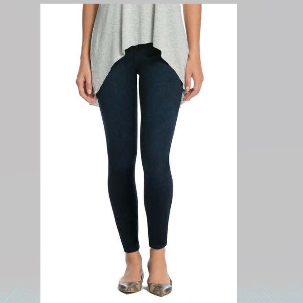 Spanx Jean-ish leggings Ankle Jeans. Nordstrom. Size Small. Twilight RInse dark